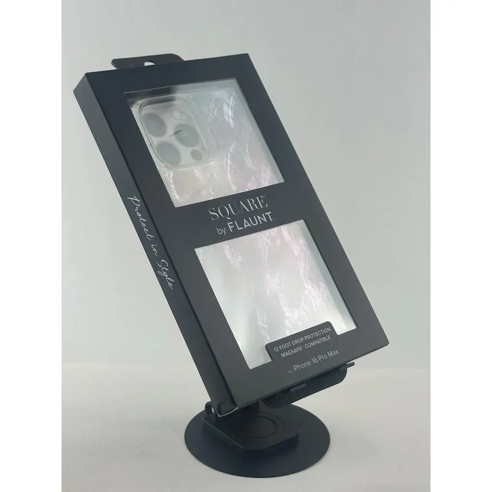 Square by Flaunt iPhone 16 Pro Max Multicolor Pearl Case NWT MSRP: $55.00